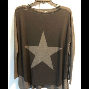 Nordstrom GO Couture Star Sweater